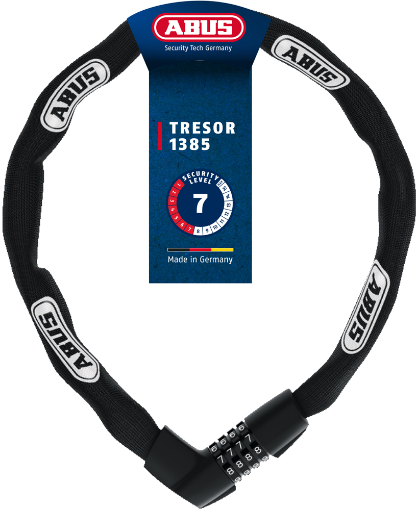 Antivol à chaîne STEEL-O-CHAIN 9809K/140 Noir - Ref 95550