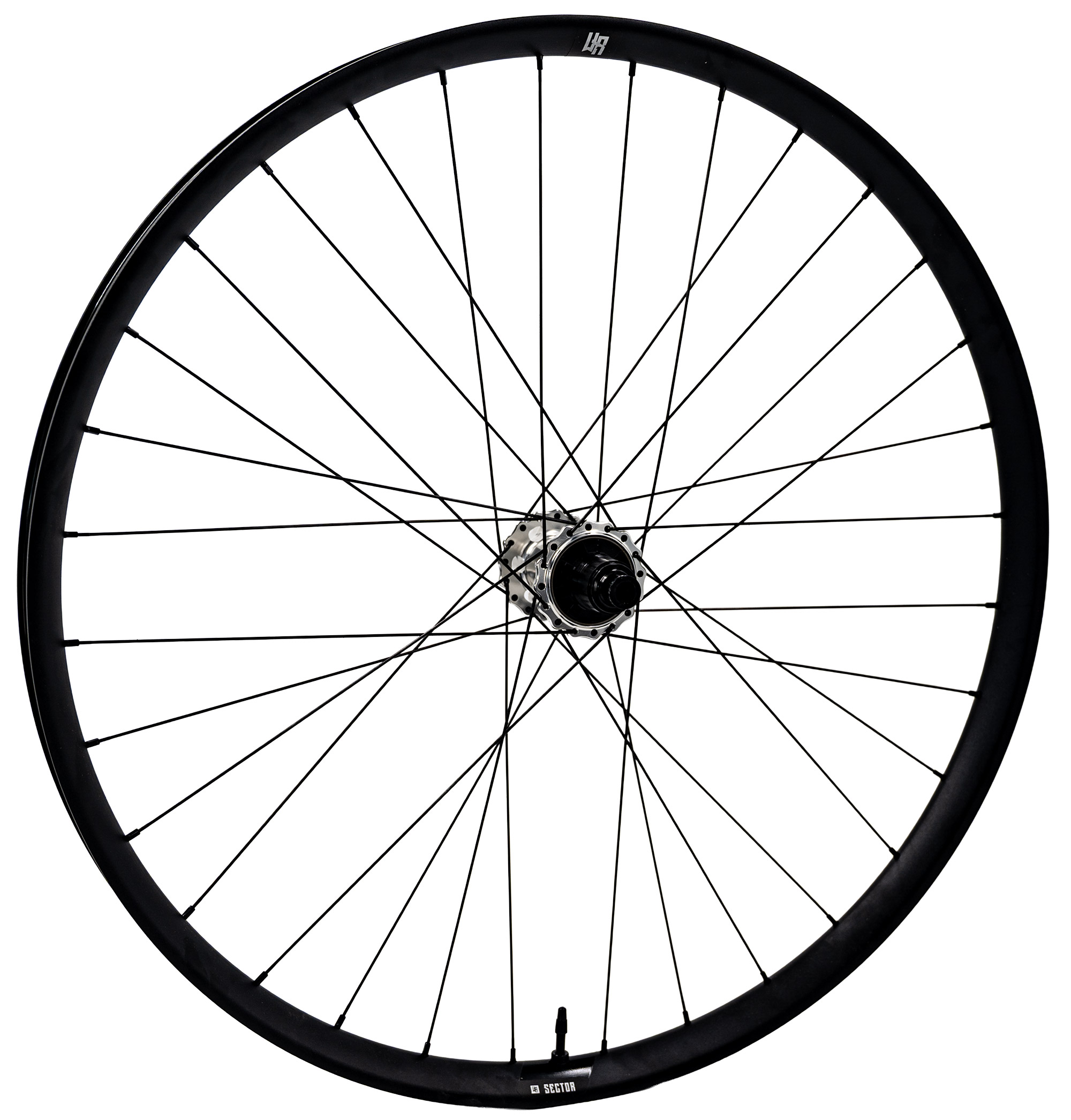 Sektor AL Hydra2 29" 6-Loch Silberne Nabe Boost Hinterrad