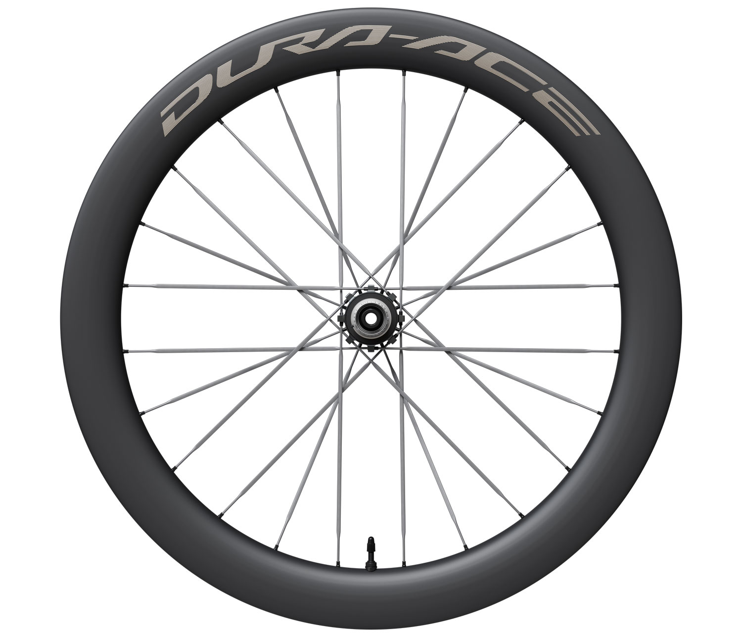 Paire de roues DURA ACE WH-R9370-TL 28" en carbone avec système Center-Lock