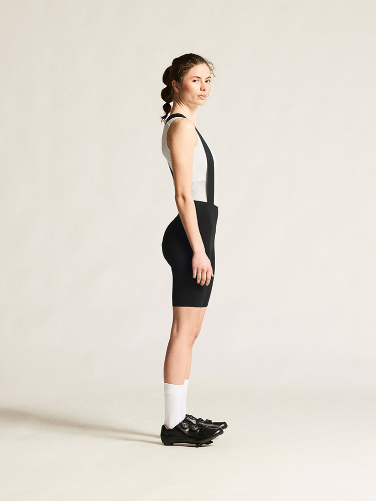 Endurance C2 - Short à bretelles pour femmes avec rembourrage