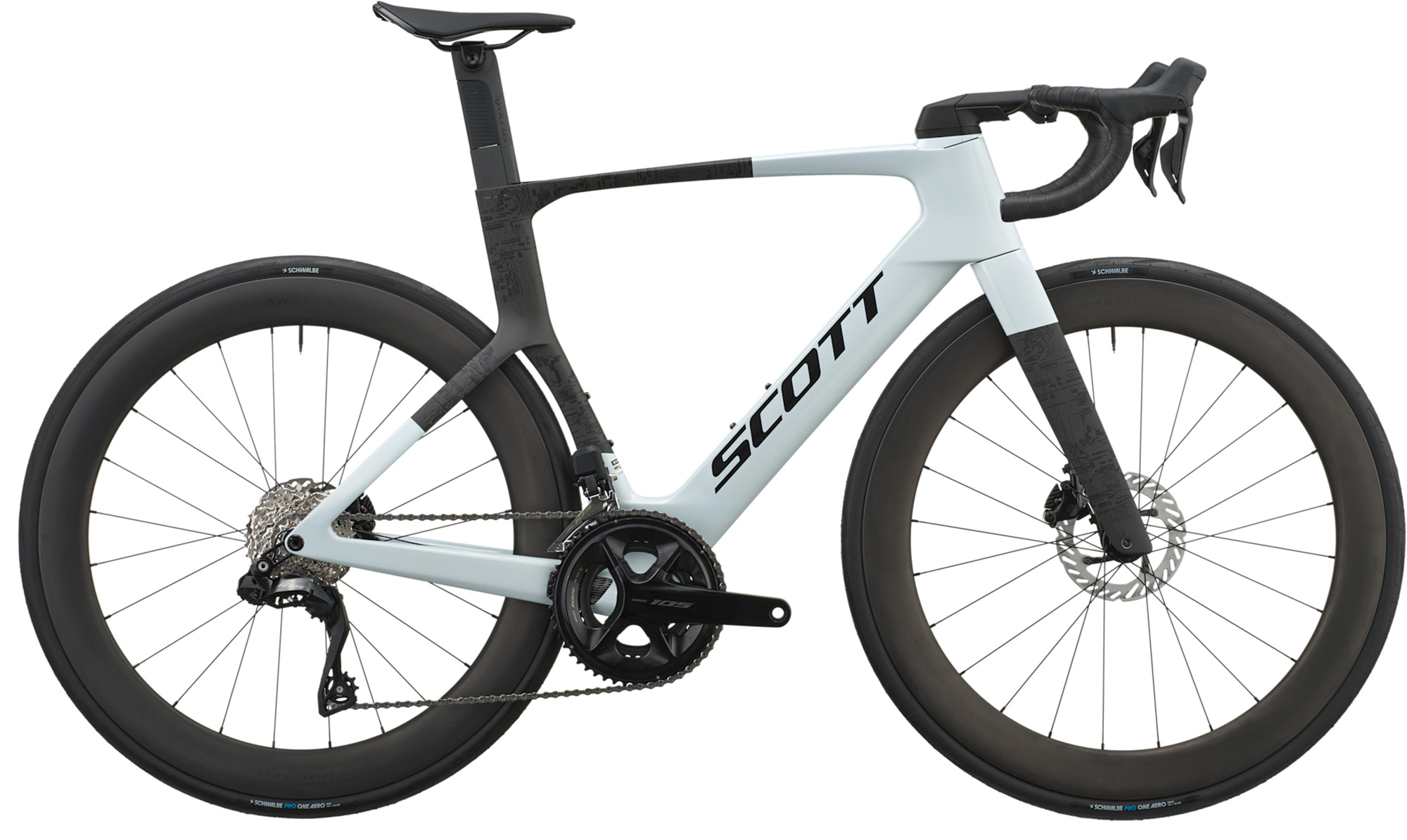 Foil RC 20 Cumulus blanc Carbon Black