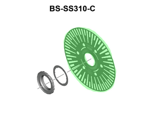 BS-SS310-C Disco sensor Centre-Lock para sensor de velocidad ABS de Bosch
