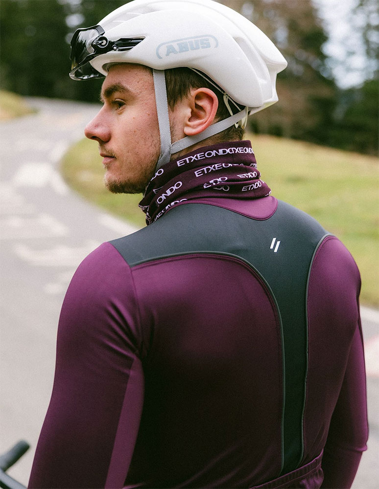 Dena Gore-Tex Windstopper - Giacca antivento bordeaux/nera