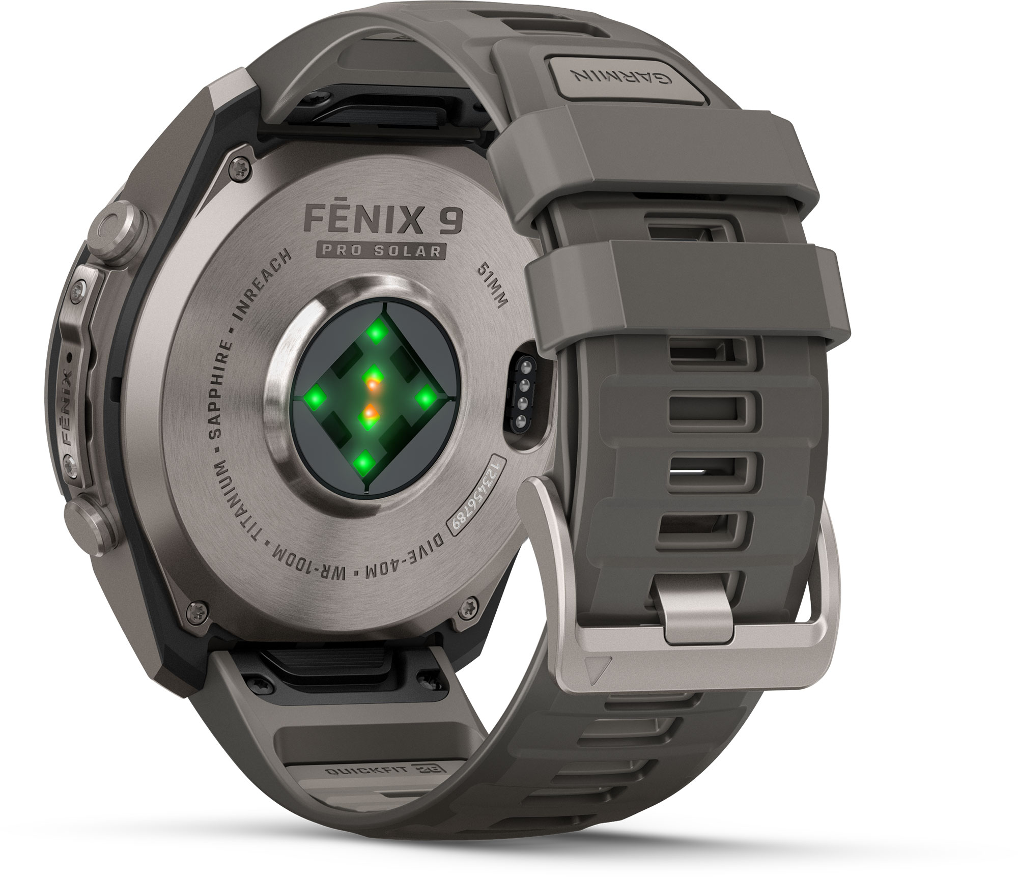 Fenix 9 Pro - inReach® 51 mm Solar - GPS Multisport Smartwatch