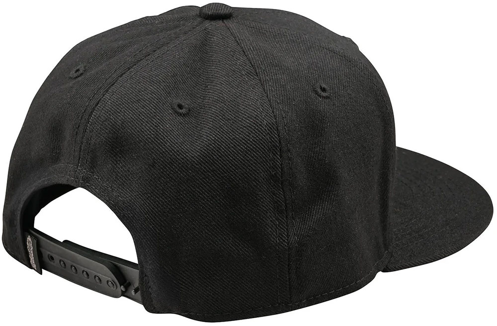 Flat Bill Snapback Peace - Kappe Black