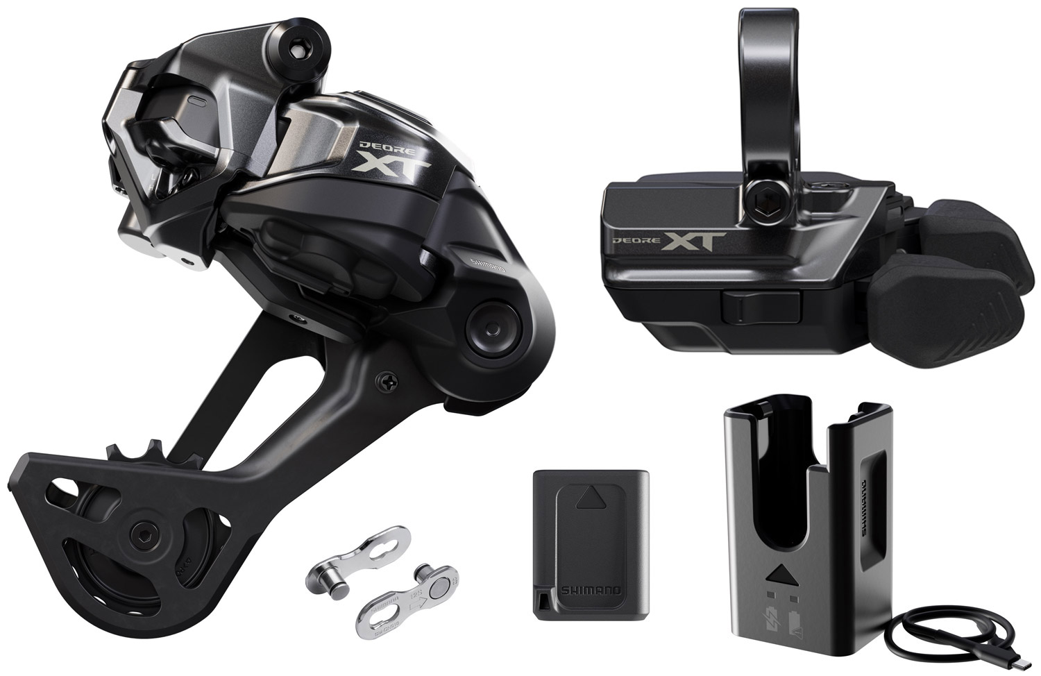 Shimano XT Di2 M8250-SGS 12-speed Drivetrain Upgrade Kit Clamp MTB