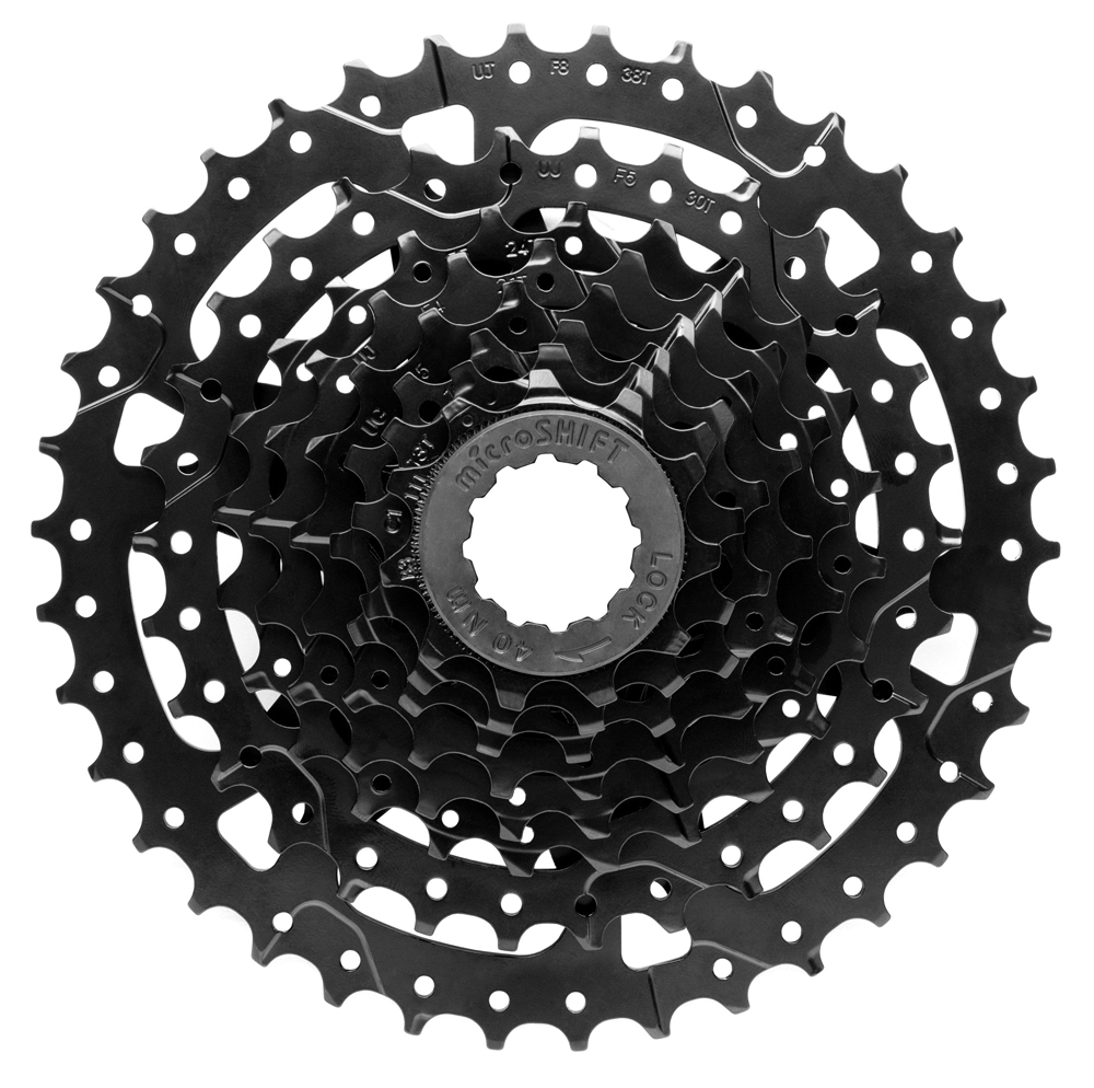 20118200 Microshift AcolyteX 8-fach Kassette 12-38 - Stahl  CS-H083-1138.jpg