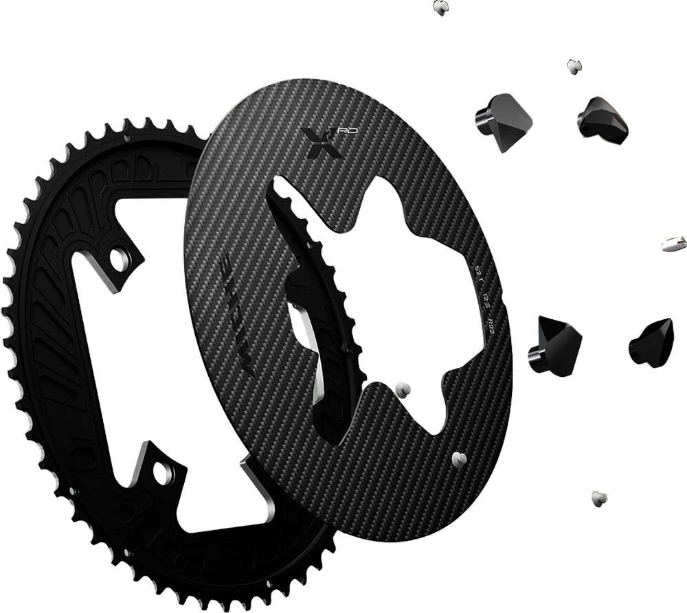 X2-RD R92 plateau 12 vitesses pour Shimano Dura-Ace FC-R9200 Powermeter