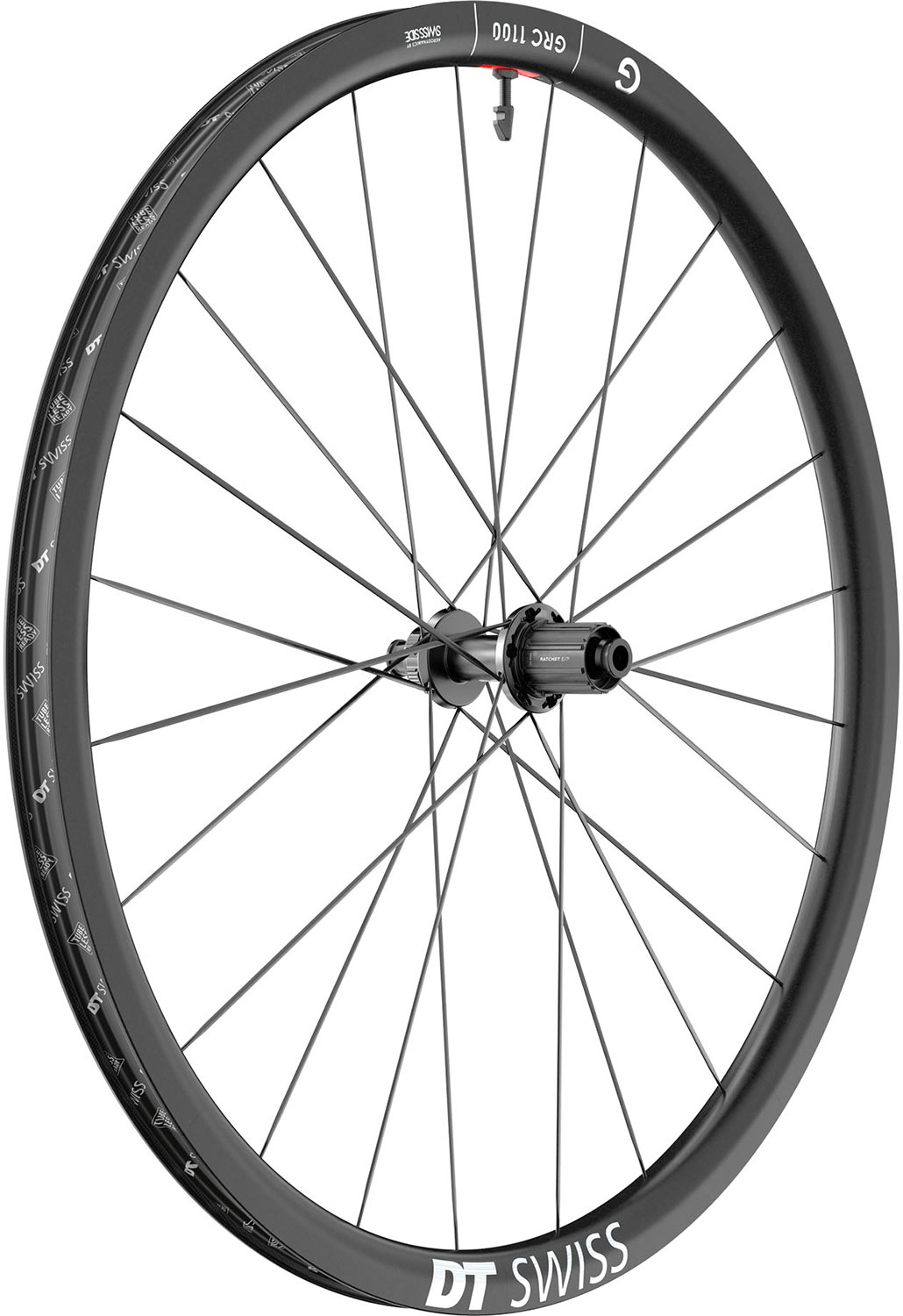 GRC 1100 DICUT 30 28" CL Shimano HG Carbon Hinterrad