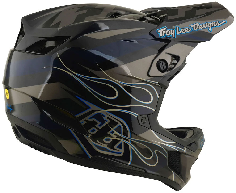 D4 Composite Burst - Casco integrale grigio