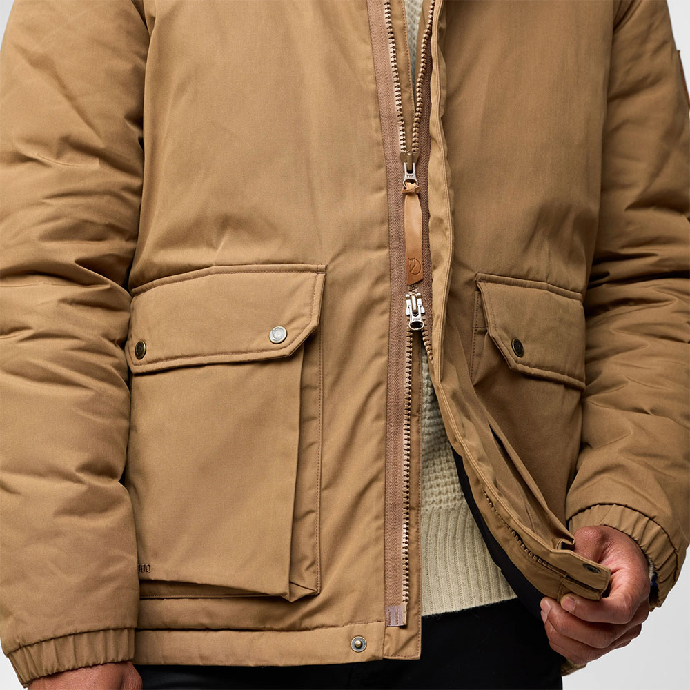 Övik Padded - Winterjacke Wood Brown