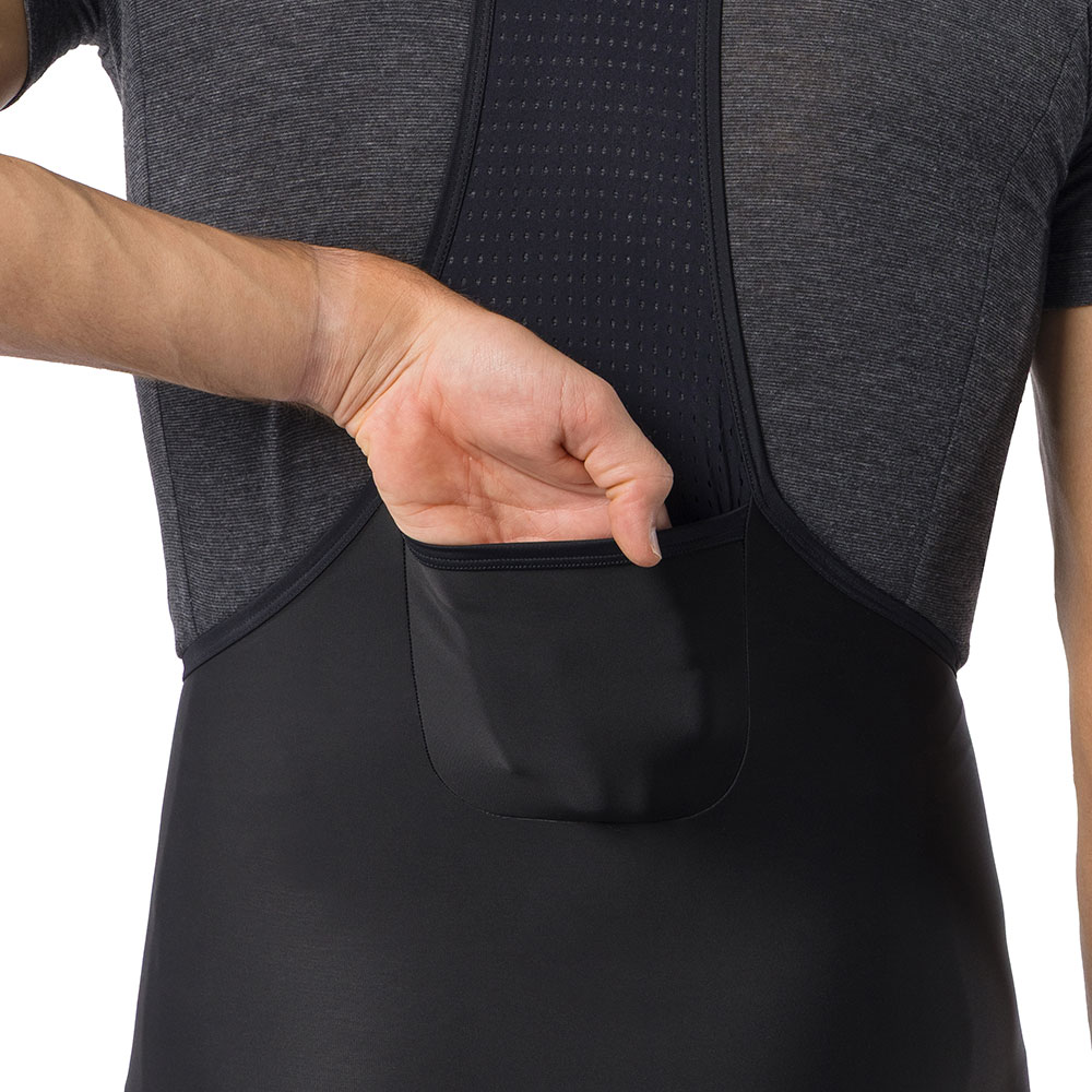 Nano Rain – Bib Shorts with Pad Black