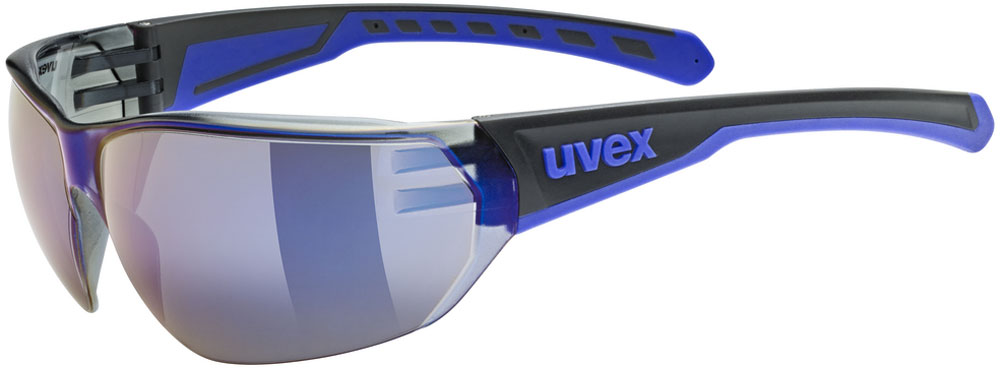 Uvex Sportstyle 235 Sports Glasses, Moss / Grapefruit Matt