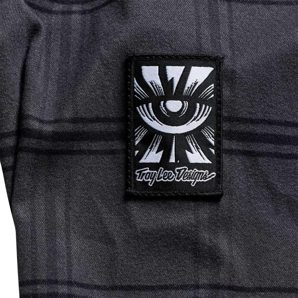 Ruckus Ride YD Plaid - Camisa de franela en color carbón
