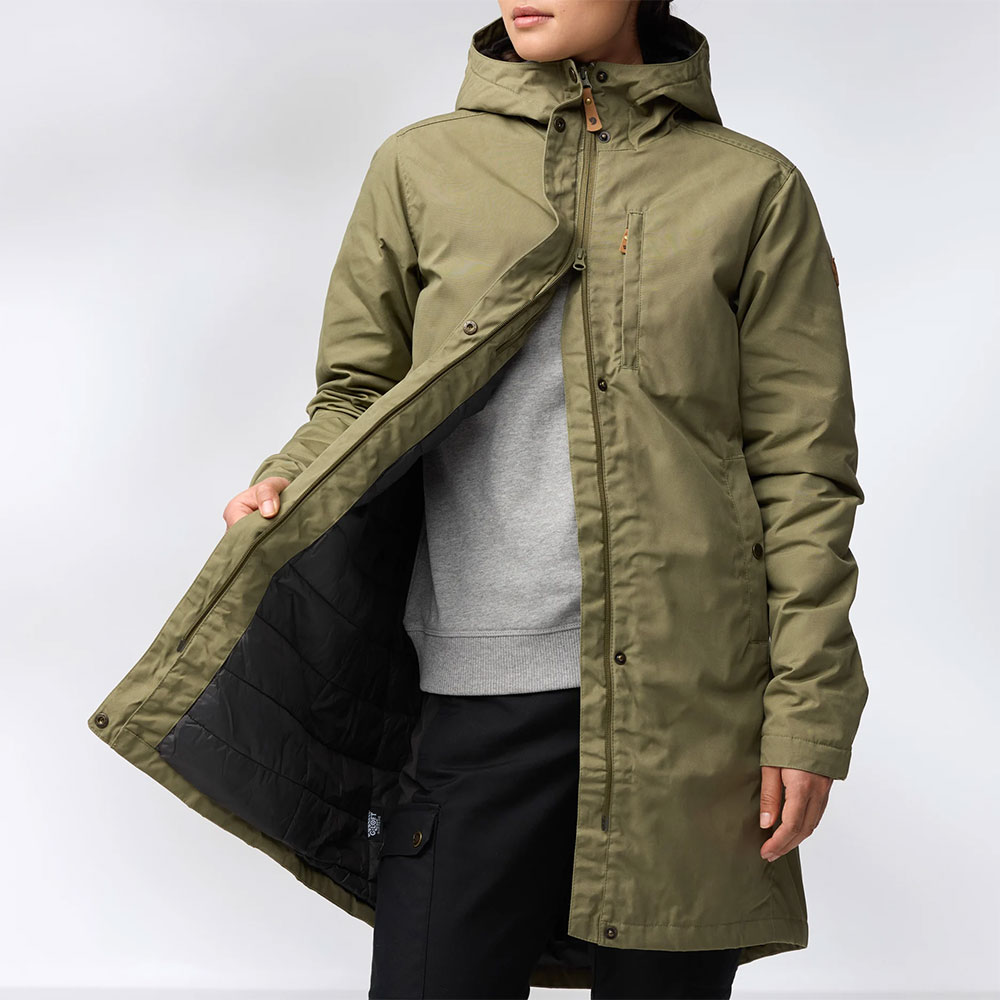 Kiruna Padded - Parka d'hiver pour femme Black Oak