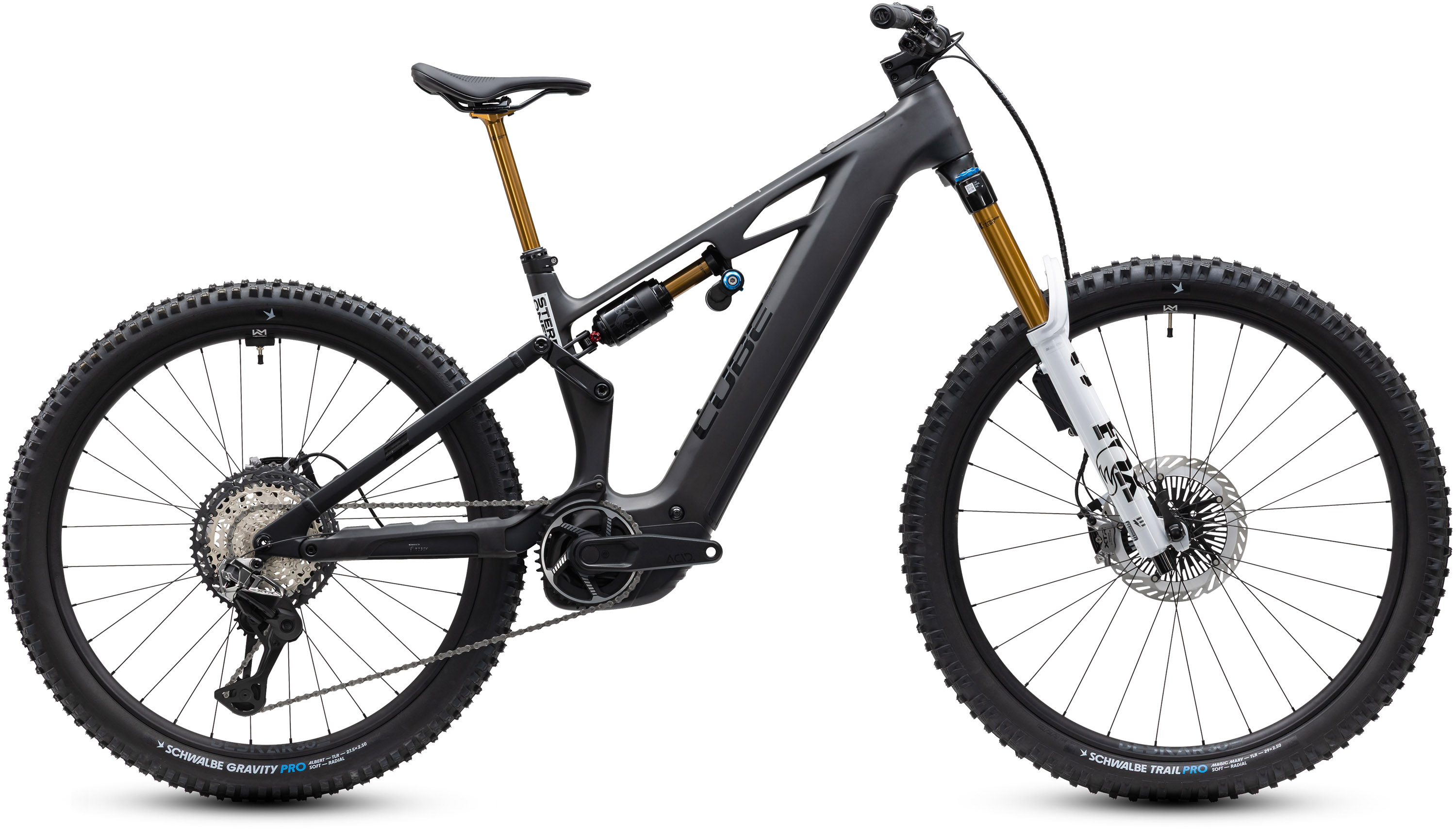 Stereo Hybrid ONE77 HPC AT 800 carbon´n´white