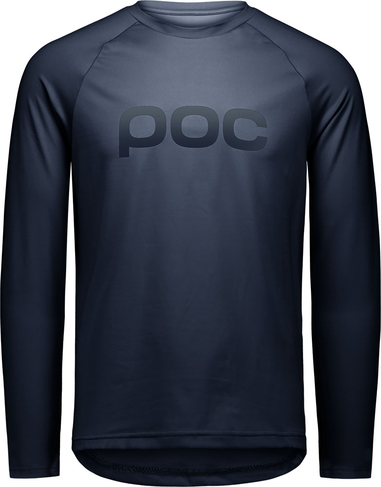 Maillot POC RESISTANCE DH LS - Manches Longues - Taille M - Noir - VTT/Enduro