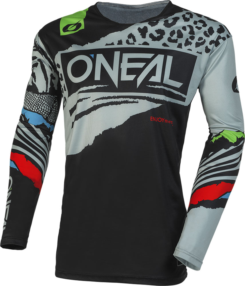 Maillot O'Neal MX Jeunesse Taille L Noir Manches Longues - Dirt Bike équipement