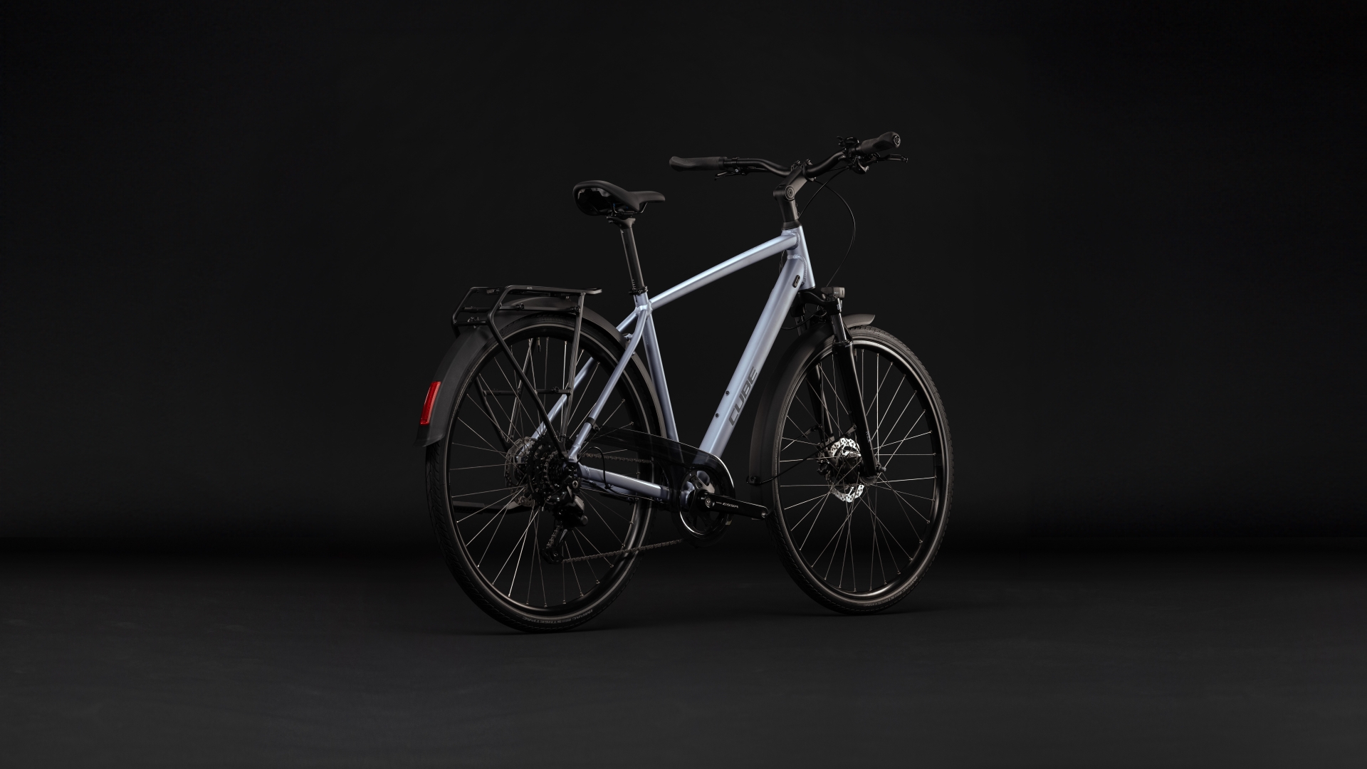 Touring ONE silver-blue and reflective