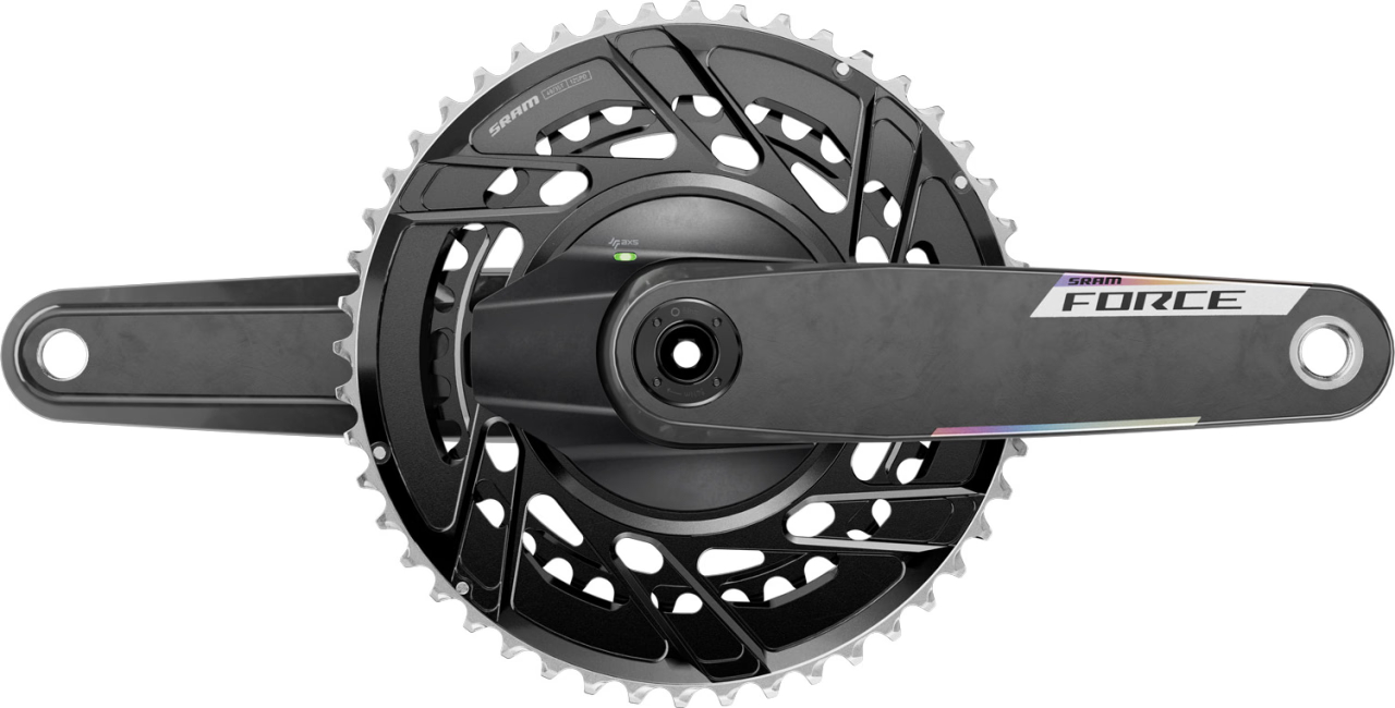 Force AXS Powermeter E1 DUB 2x12-speed carbon crank 46/33T