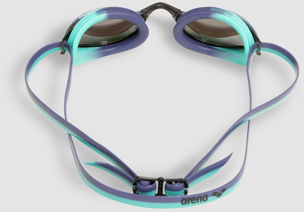 Python Mirror - Schwimmbrille Turquoise Future Dusk Water