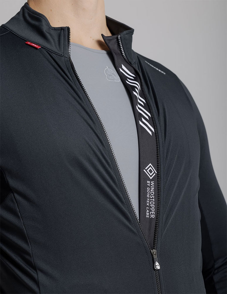 Dena Gore-Tex Windstopper - Giacca antivento nera