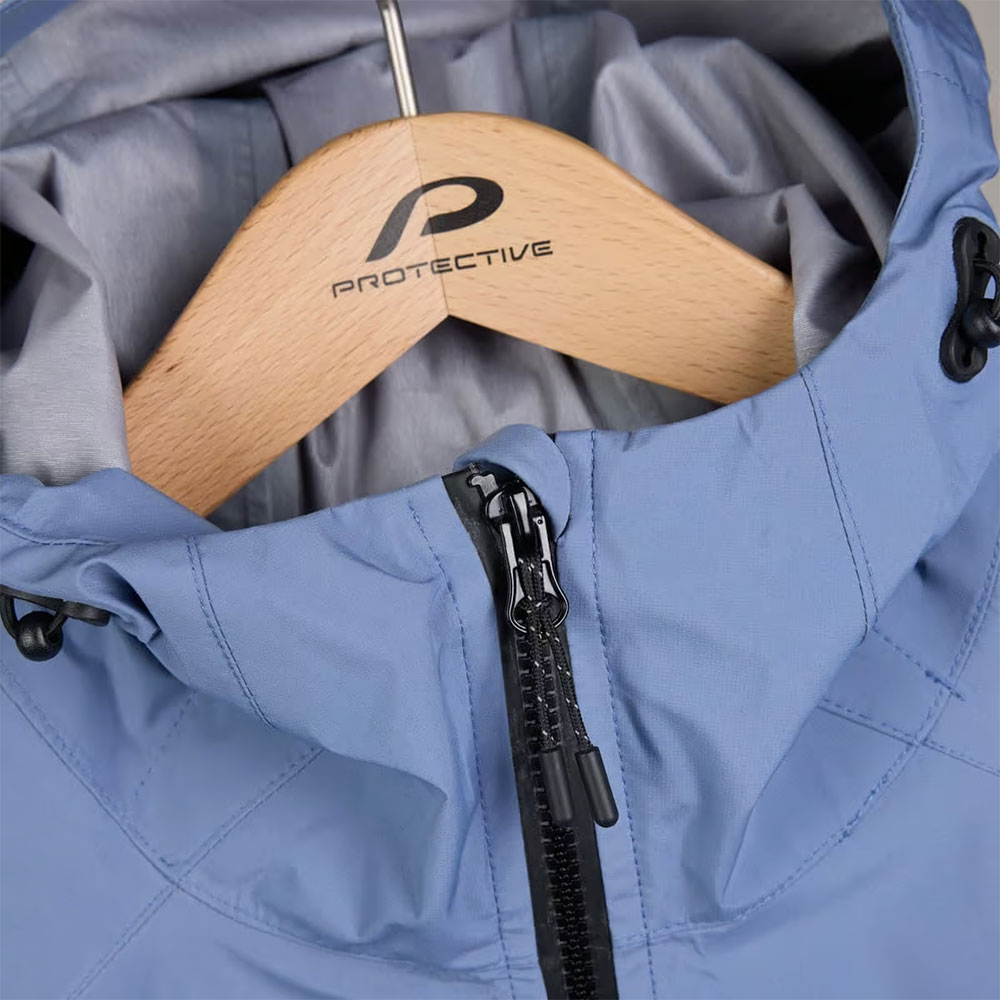 Space Age - MTB Allwetterjacke Steel Blue