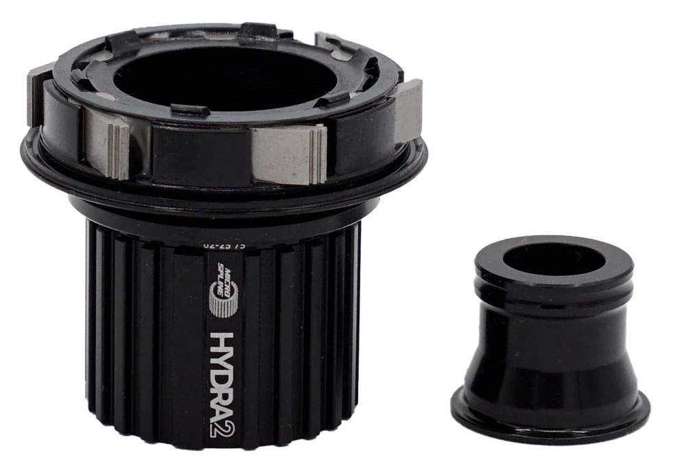 Corpo ruota libera Hydra2 Shimano MicroSpline completo di tappo terminale da 12 mm