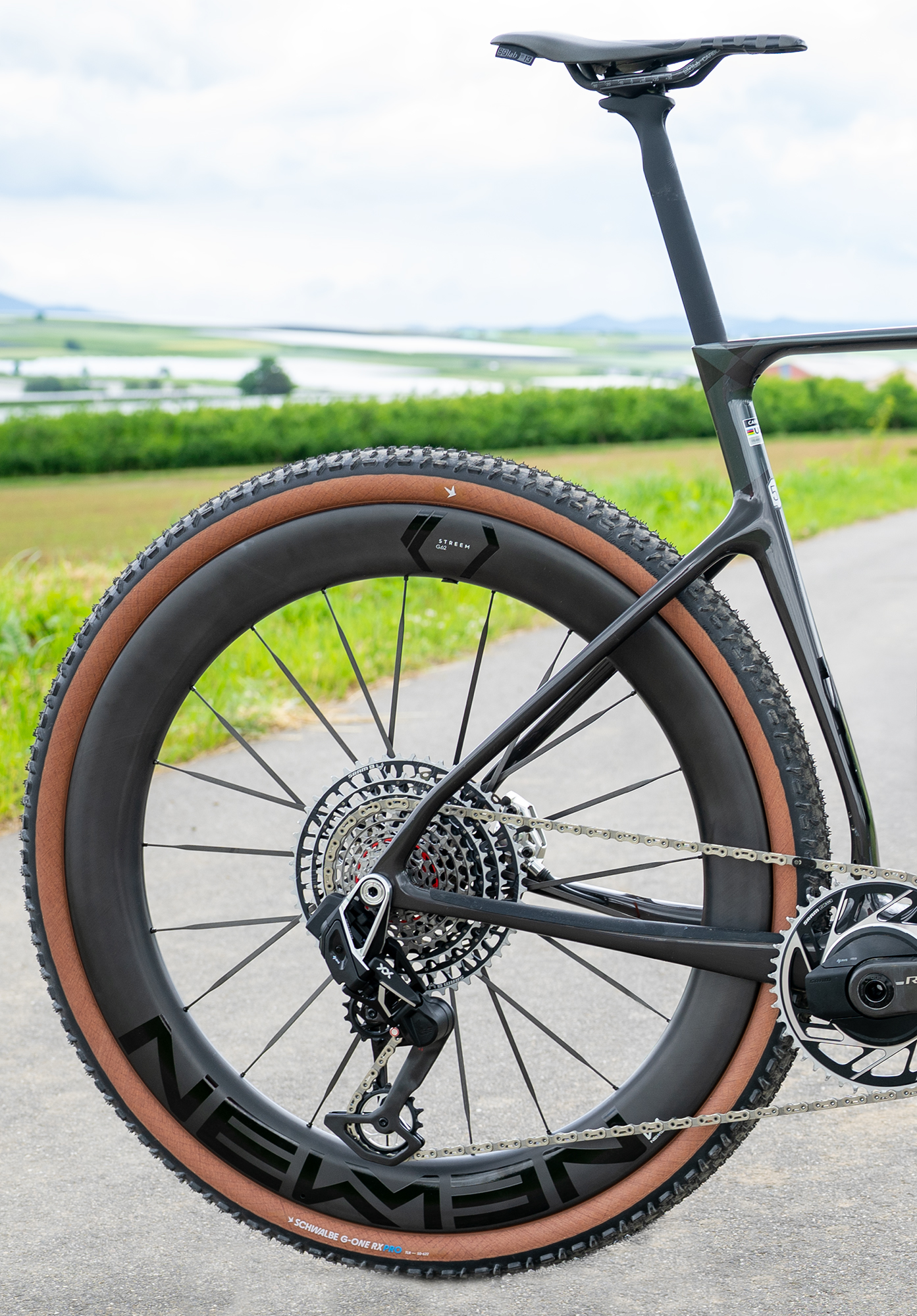 Streem G.62 CS FADE R CL 28" SRAM XDR Carbon Laufradsatz