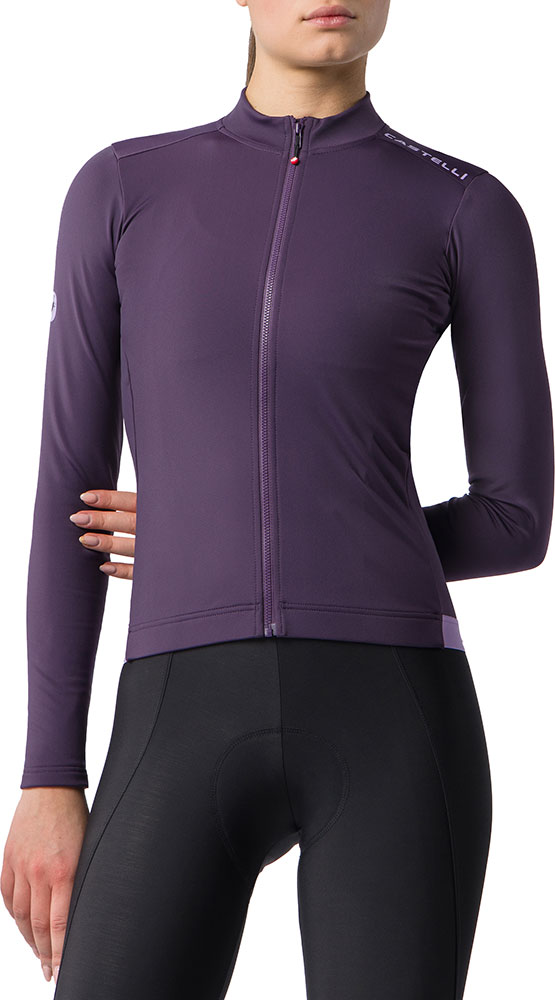 Espresso Thermal 2 - Maillot à manches longues pour femme, couleur Night Shade