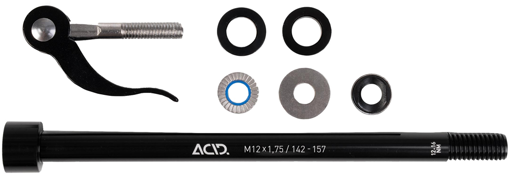 142-157 mm thru axle for bicycle trailers