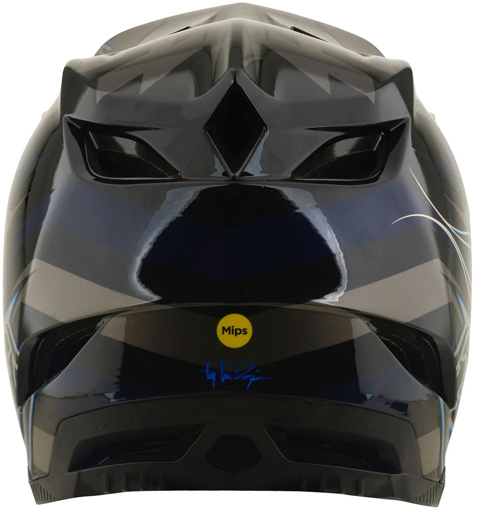 D4 Composite Burst - Casco integrale grigio