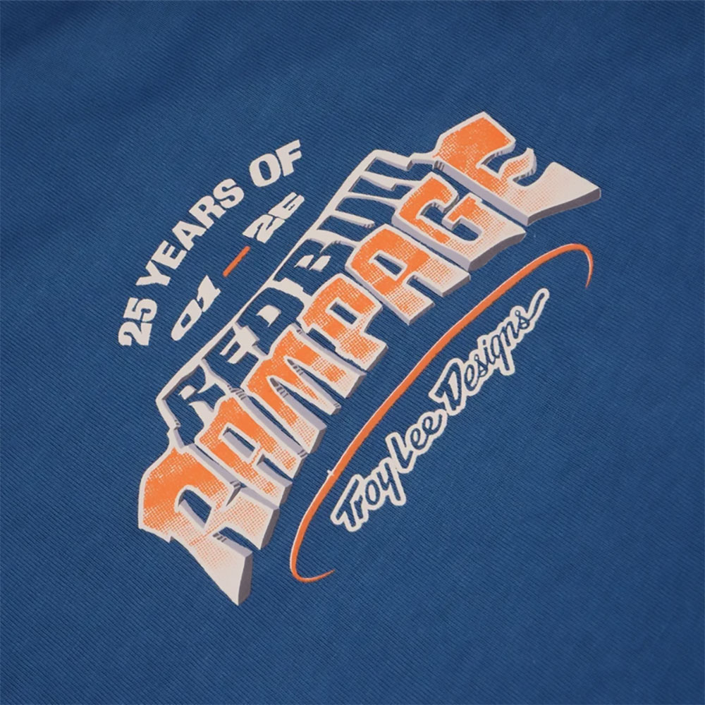 Red Bull Rampage Canyon Gap - MTB T-Shirt Blue Smoke