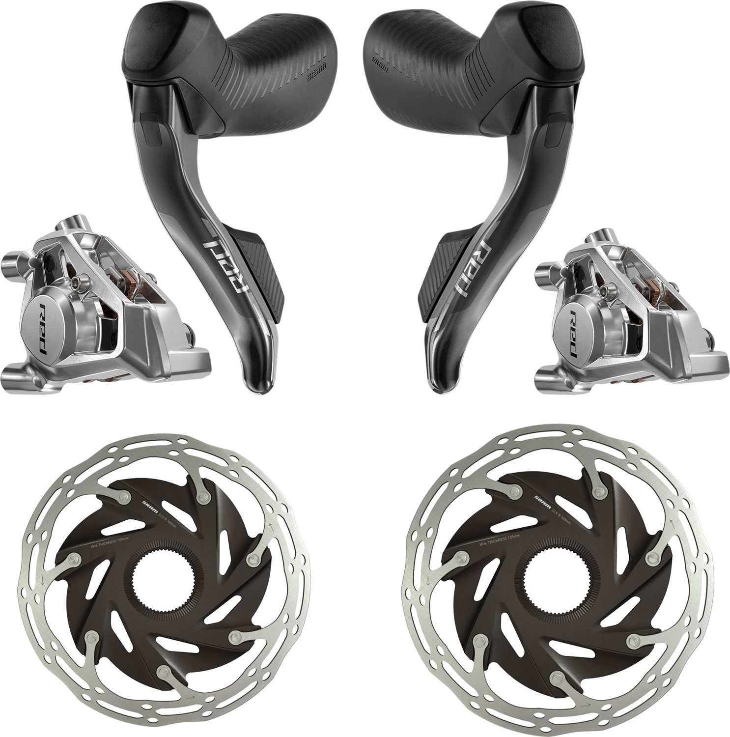 SRAM Rival eTap® AXS E1 HRD FM Shift/Brake System Set + Paceline