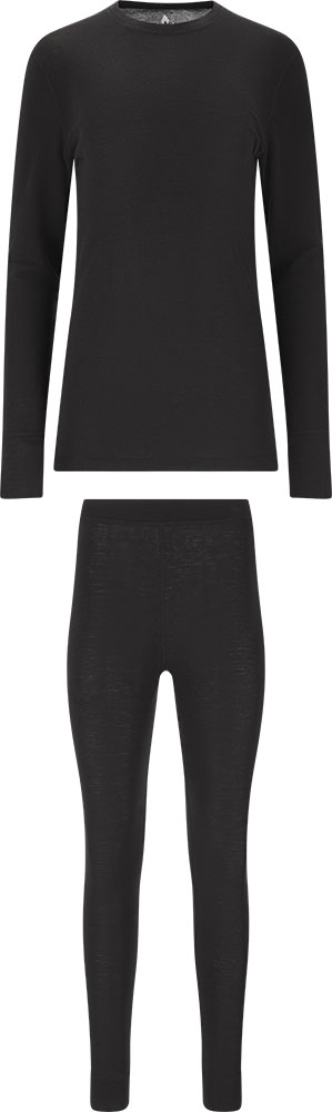 Cerro Merino - Ensemble de sous-vêtements techniques pour femme, noir
