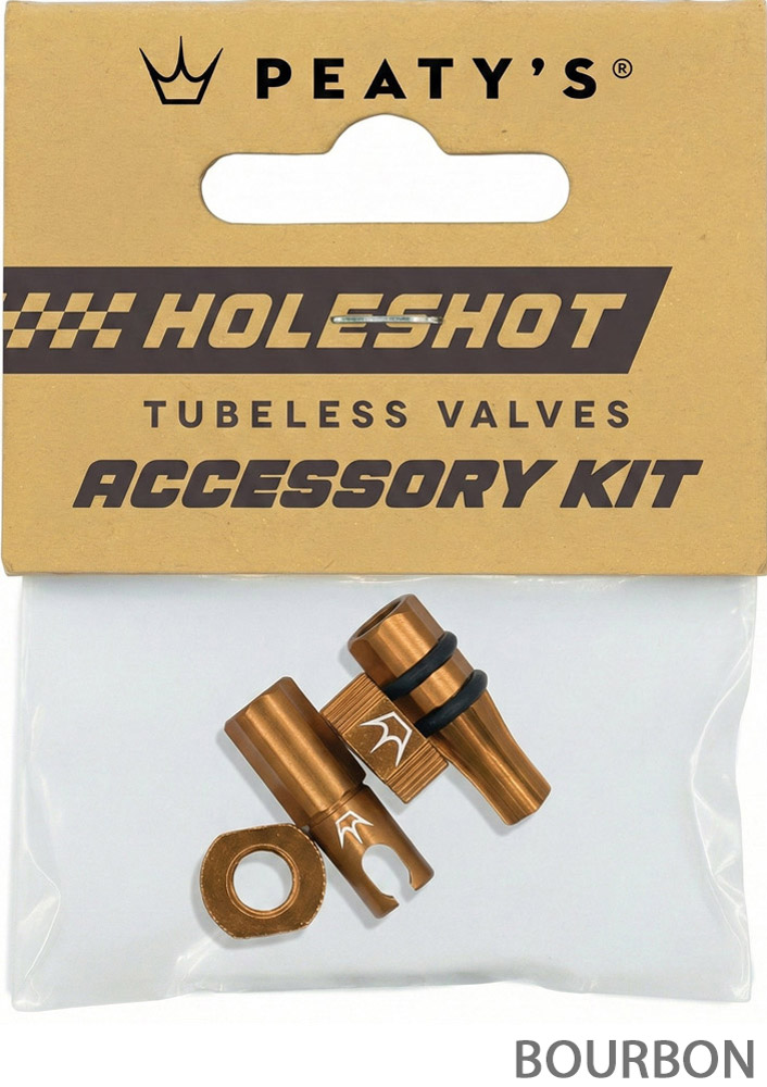 Kit d'accessoires pour valves tubeless Holeshot Fast Flow