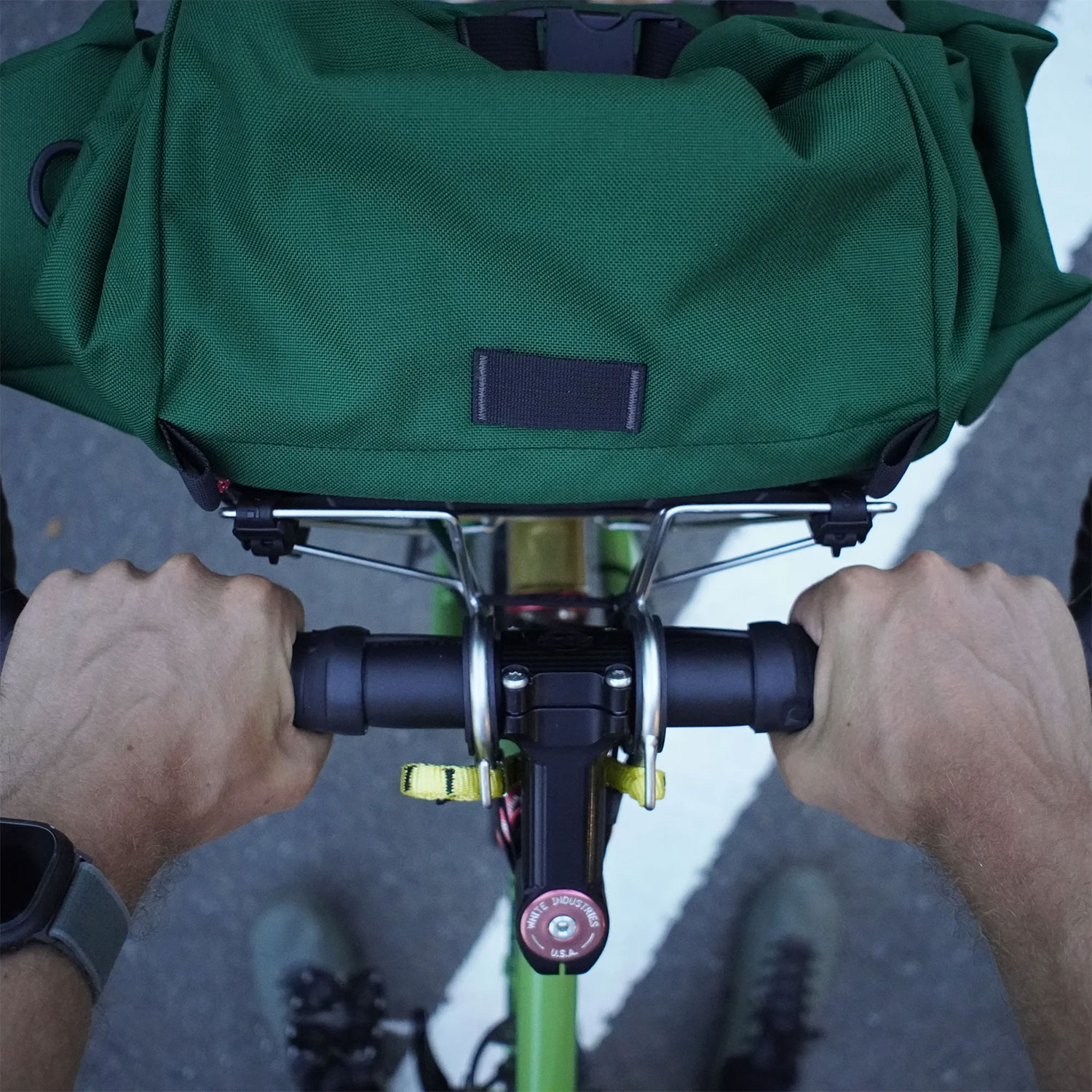 Cliff Stainless Steel Handlebar Bag Holder