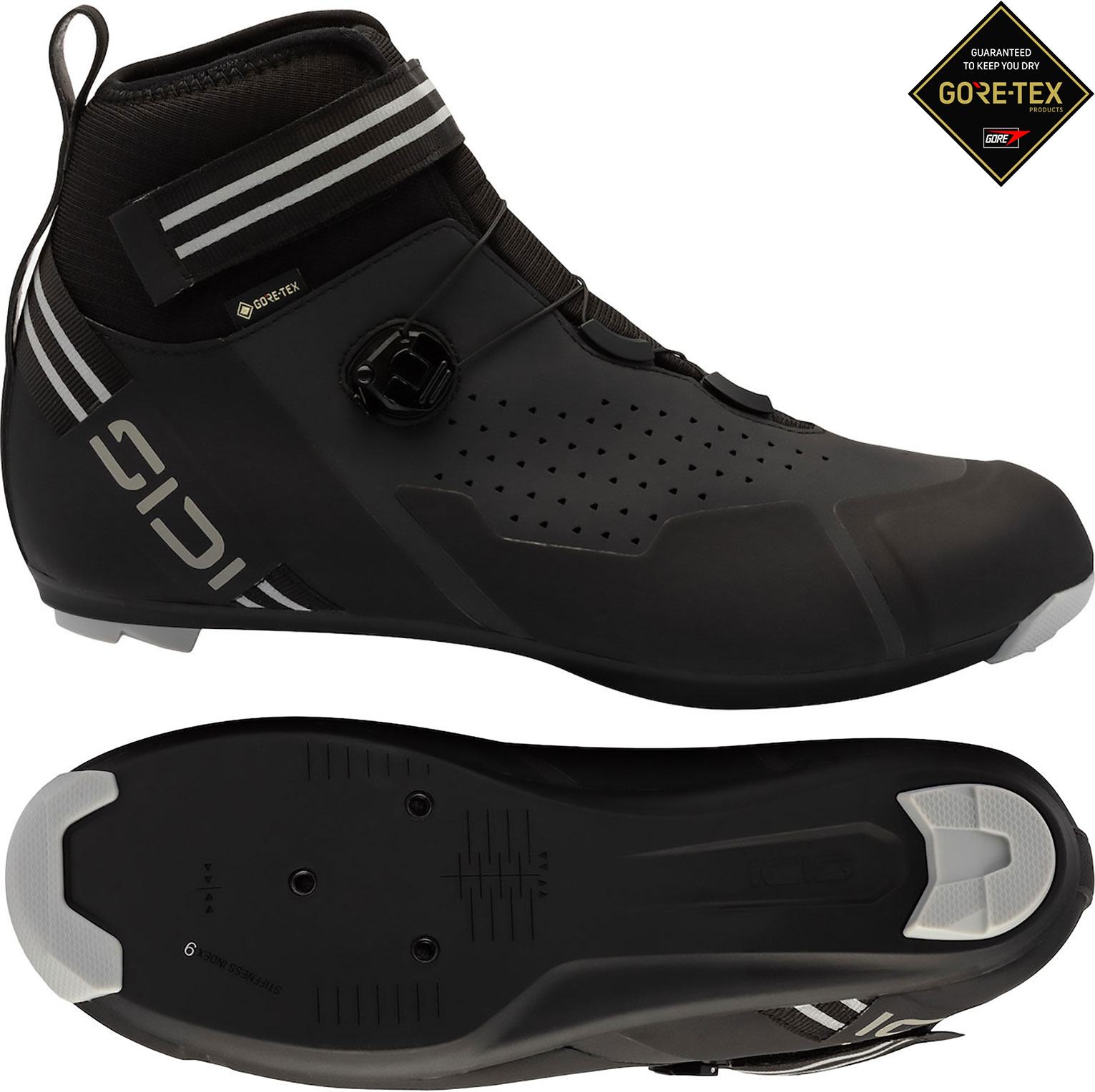 Nix S GTX - Winter Rennradschuhe Schwarz