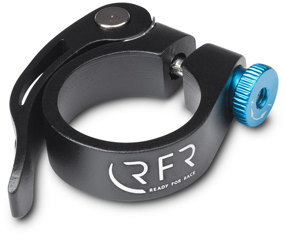 RFR Morsetto per sella da 31,8mm con sgancio rapido Collare sella RFR Morsetto per sella da 31,8mm con sgancio rapido Collare sella