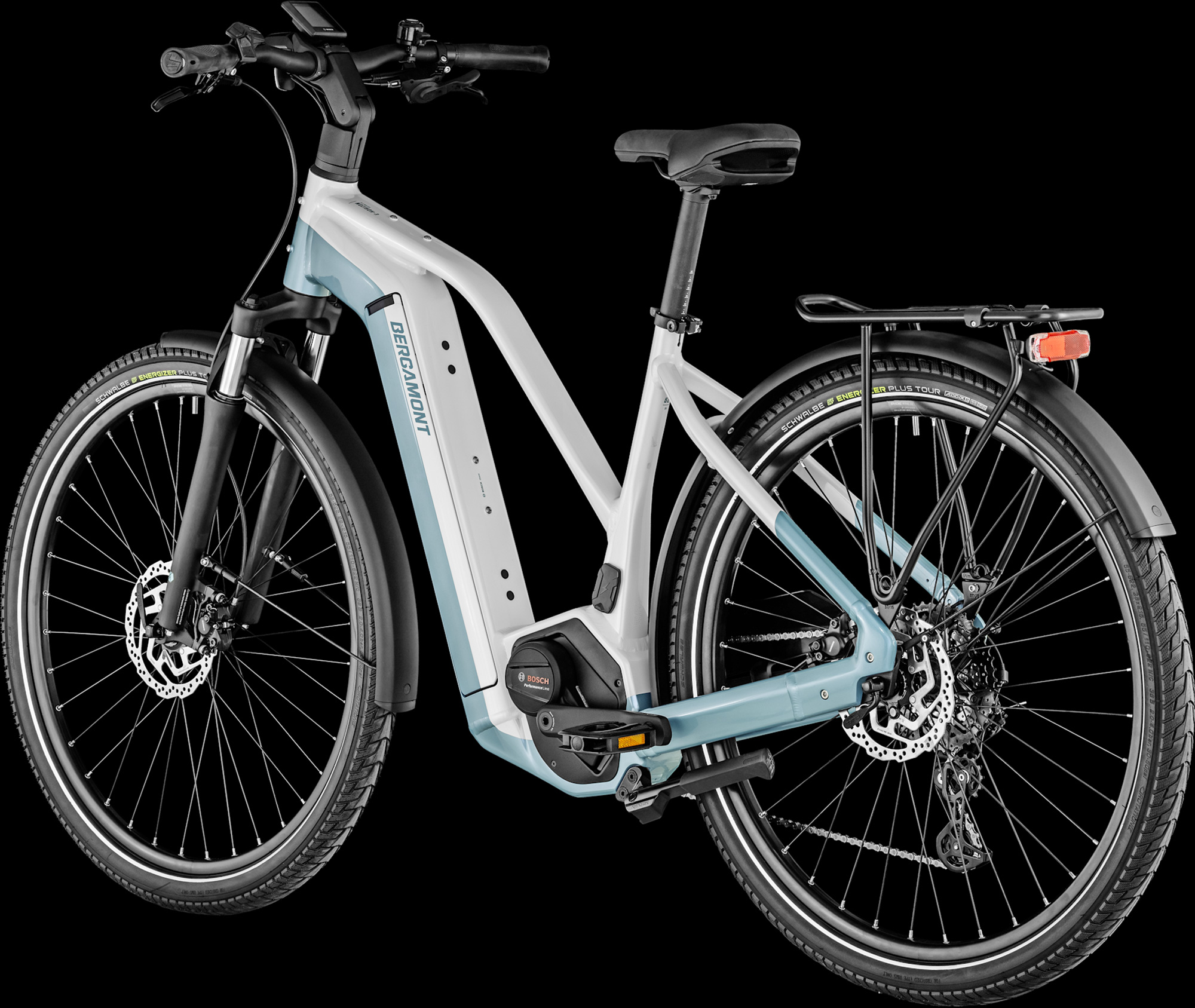 E-Horizon Edition LTD Lady Blanc brillant et bleu