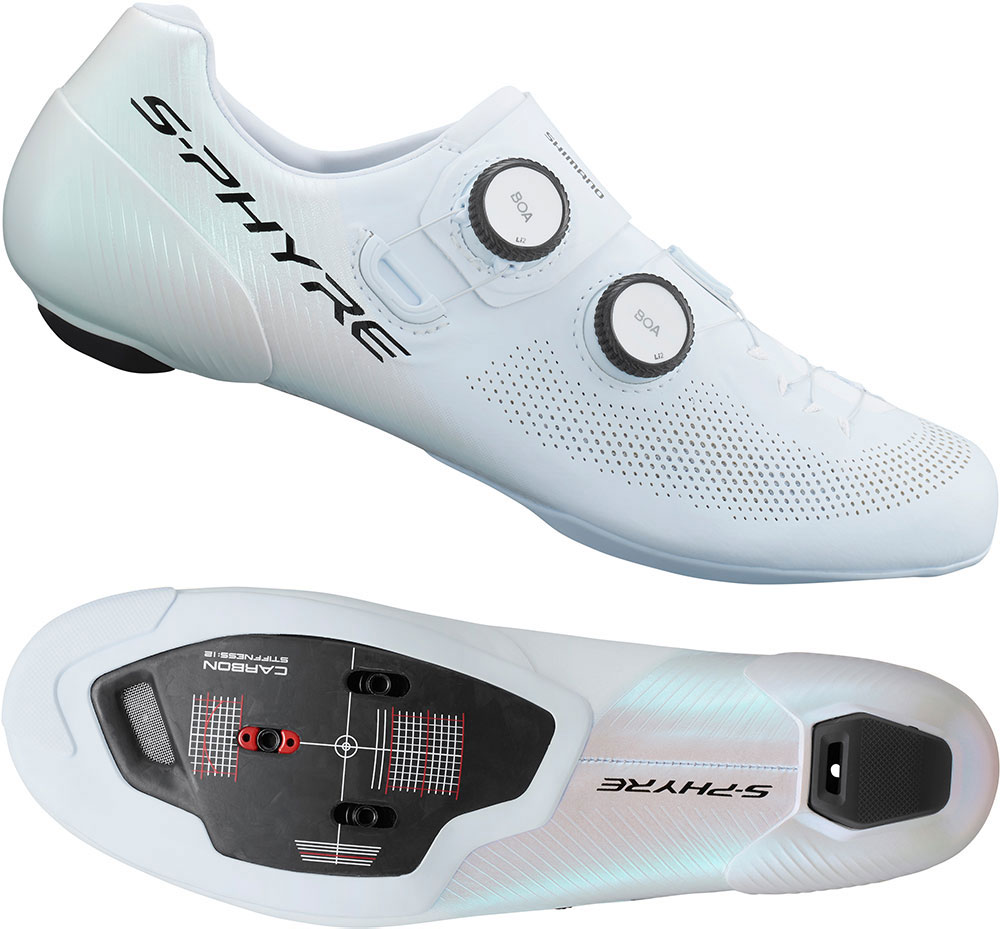 Shimano SH-RC903 S-PHYRE Blau - Rennradschuhe breit Rennradschuhe