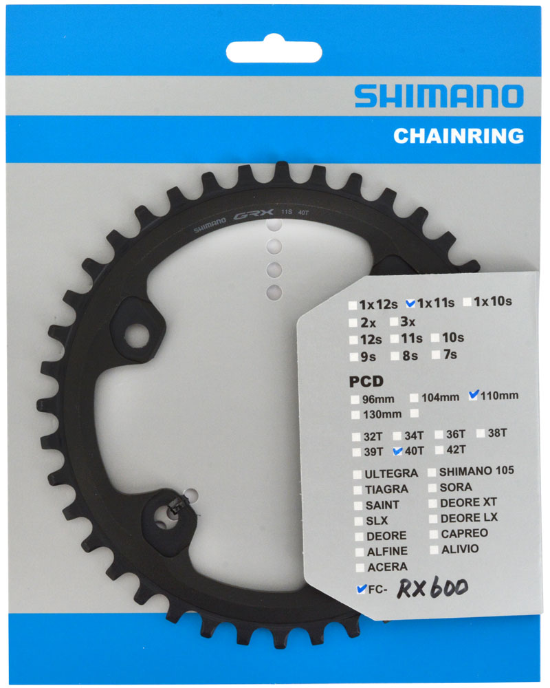 Shimano GRX FC-RX600 1x11-speed Chainring Chainring 11-speed