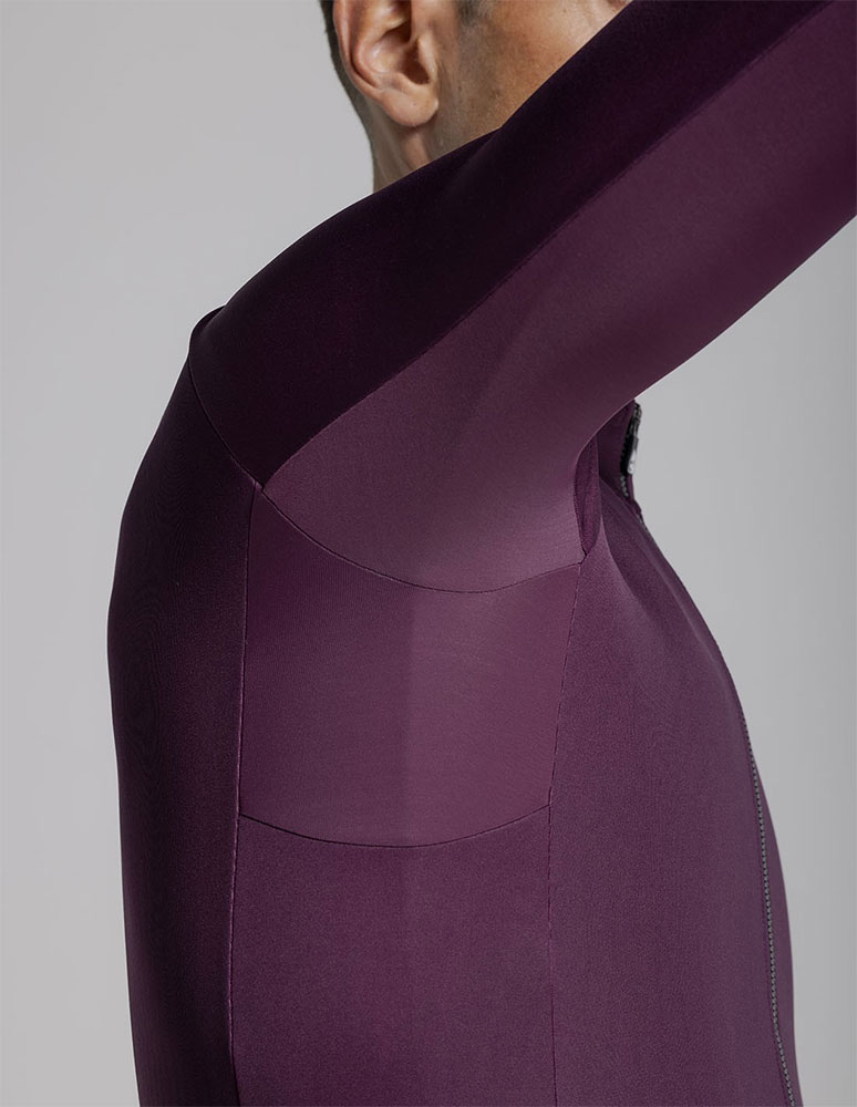 Dena Gore-Tex Windstopper - Giacca antivento bordeaux/nera