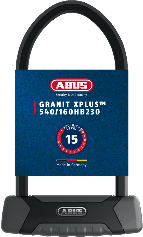 Abus Granit X-Plus 540/160HB300 U-Lock + USH540 Holder U-locks