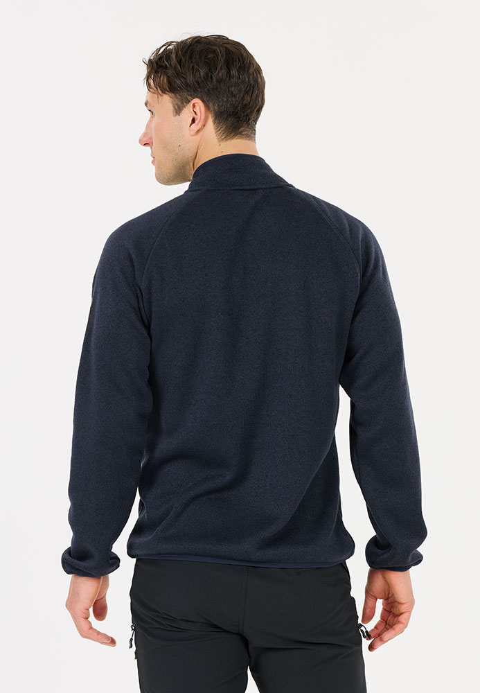 Wolven - Giacca in pile Navy Blazer