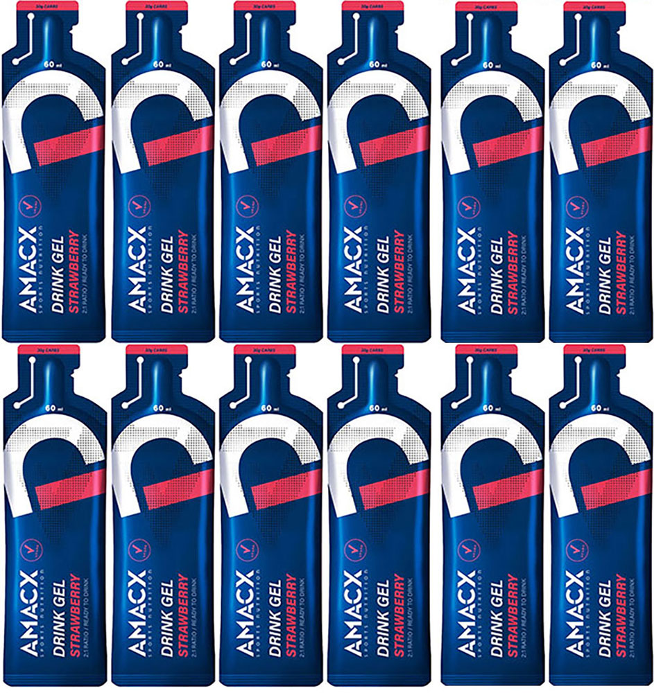 Gel para beber, 12 x 60 ml, fecha de consumo preferente: 09/26