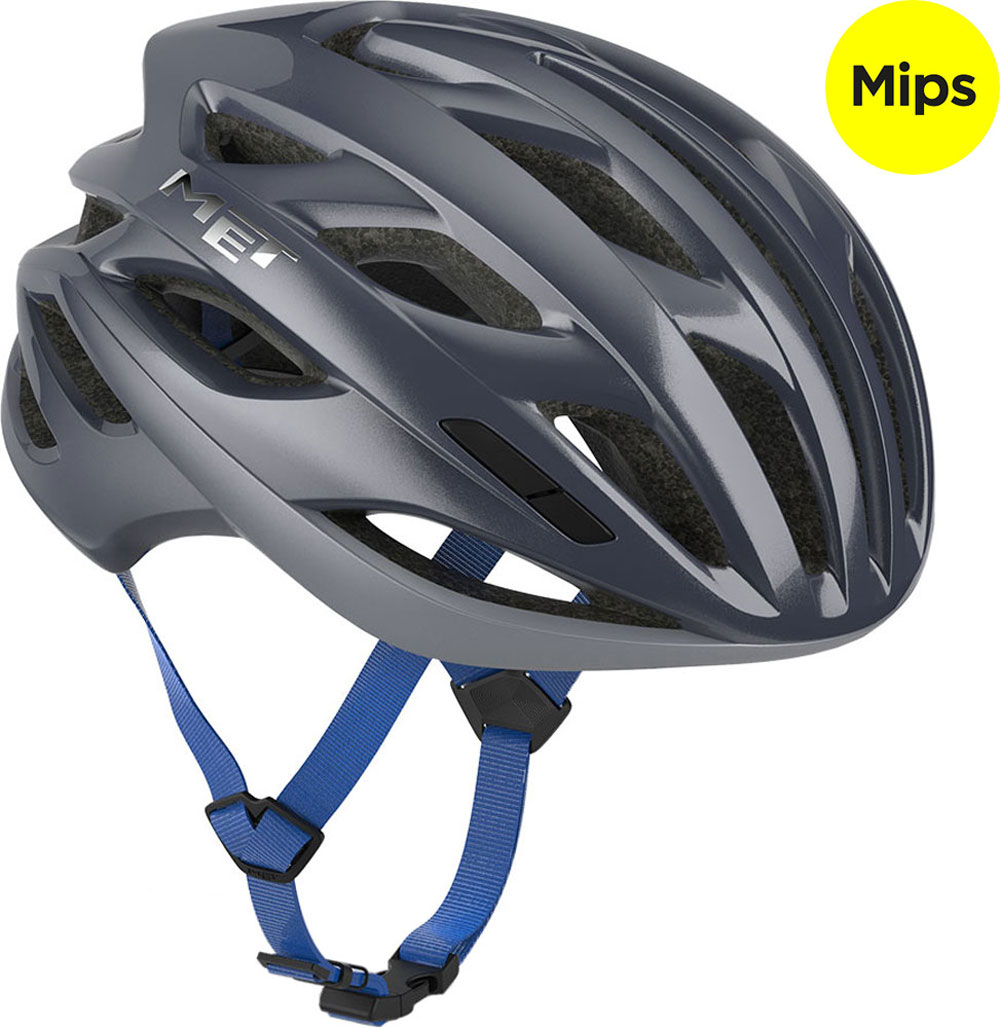 Estro MIPS Luminous Blue/Matte Gloss - Casque de vélo de course