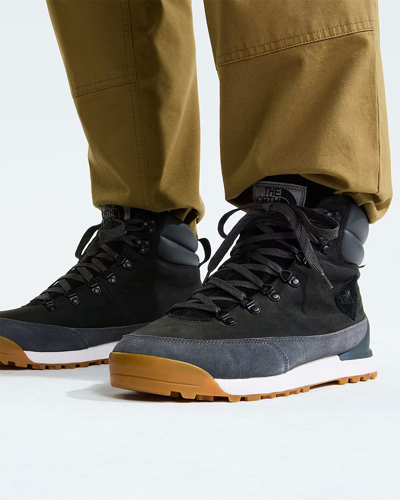Back-To-Berkeley IV - Chaussures d'hiver en cuir TNF Noir/Gris asphalte
