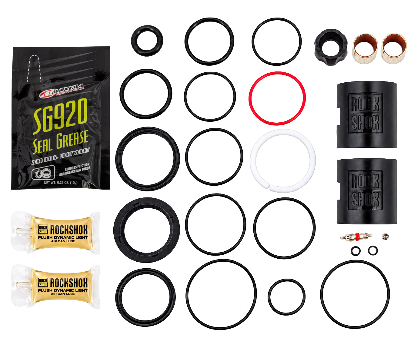 Kit di manutenzione per ammortizzatori Vivid D1: 200 ore / 1 anno