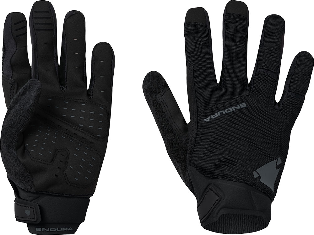 Hummvee Gel – MTB Gloves, Black